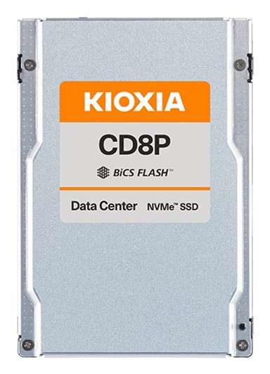KIOXIA SSD disk CD8P-V, 6.4 TB SSD, 2.5", PCIe 5.0 NVMe, BiCS FLASH TLC